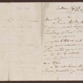 Letter to B[enjamin] H[eywood] Bright Esq. from Mr. Thomas Rodd, bookseller, London