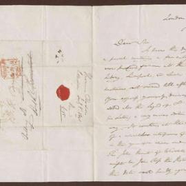 Letter to B[enjamin] H[eywood] Bright Esq. from Mr. Thomas Rodd, bookseller, London