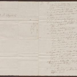 Letter to B[enjamin] H[eywood] Bright Esq. from Mr. Thomas Rodd, bookseller, London