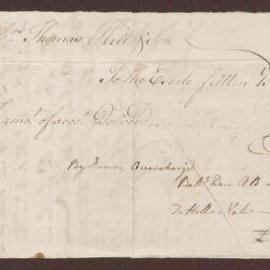 Messrs. Thomas Hill & Son to the Estate of Allen Bright deceased
