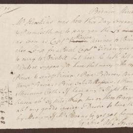 Letter to Messrs. Burrow Edw'ds