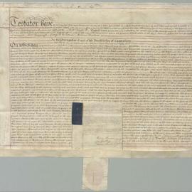 Probate of the Will of Richard Meyler, Broker and Merchant