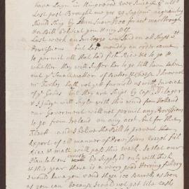 Letter to Henry Bright, St Christopher's, West Indies, from Richard Meyler, Bristol