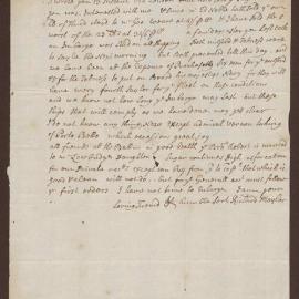Letter to Richard Meyler, Merchant, Bristol, from Henry Bright, Bristol