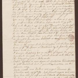 Letter to Richard Meyler, Merchant, Bristol, from Henry Bright, St. Christopher's, West Indies