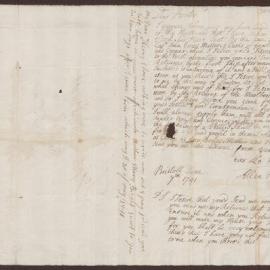 Letter to Henry Bright from Allen Bright, Bristol
