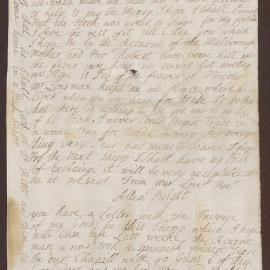 Letter to Henry Bright from Allen Bright, Bristol