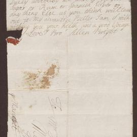 Letter to Henry Bright from Allen Bright, Bristol