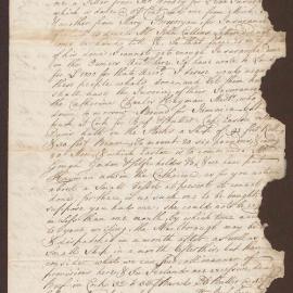 Letter to Henry Bright from Richard Meyler, Bristol