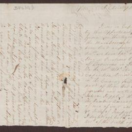 Letter to Richard Meyler, Bristol, from Henry Bright, St. Christopher's, West Indies