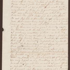 Letter to Richard Meyler, Bristol, from Henry Bright, St. Christopher's, West Indies
