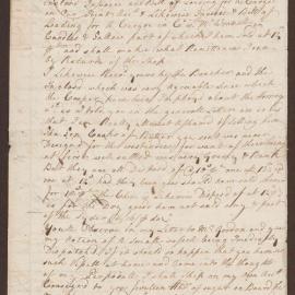 Letter to Richard Meyler, Bristol, from Henry Bright, St. Christopher's, West Indies