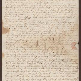 Letter to Richard Meyler, Bristol, from Henry Bright, Kingston, Jamaica