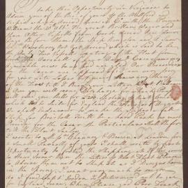 Letter to Richard Meyler, Bristol, from Henry Bright, Kingston, Jamaica