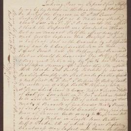 Letter to Richard Meyler, Bristol, from Henry Bright, Kingston, Jamaica