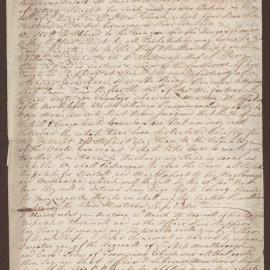 Letter to Richard Meyler, Bristol, from Henry Bright, Kingston, Jamaica