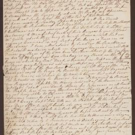 Letter to Richard Meyler, Bristol, from Henry Bright, Kingston, Jamaica