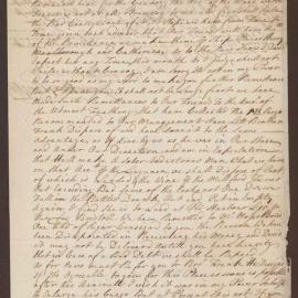 Letter to Richard Meyler, Bristol, from Henry Bright, Kingston, Jamaica