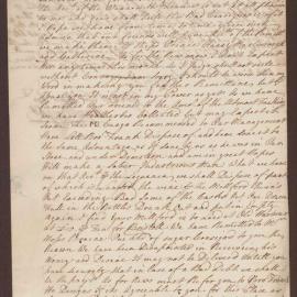 Letter to Richard Meyler, Bristol, from Henry Bright, Kingston, Jamaica