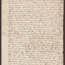 Letter to Richard Meyler, Bristol, from Henry Bright, Kingston, Jamaica