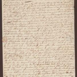 Letter to Richard Meyler, Bristol, from Henry Bright, Kingston, Jamaica