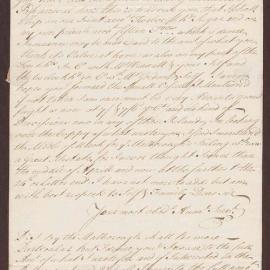 Letter to Richard Meyler, Bristol, from Henry Bright, St. Christopher's, West Indies