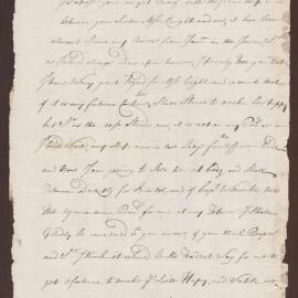 Letter to Henry Bright from Francis Bright, Bristol