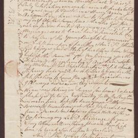 Letter to Henry Bright from Robert Bright (nephew), St. George's, Granada