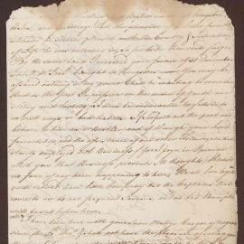 Letter to Richard Meyler Senior from Francis Bright, Savanna La Mar, Jamaica
