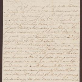 Letter to Richard Meyler Senior from Francis Bright, Kingston, Jamaica