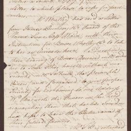 Letter to Richard Meyler Senior from Jeremiah Meyler, Kingston, Jamaica