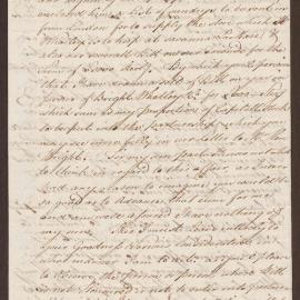 Letter to Richard Meyler Senior from Jeremiah Meyler, Kingston, Jamaica