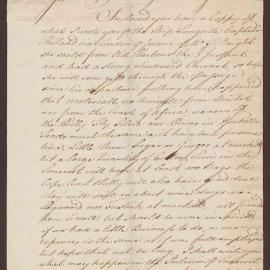 Letter to Richard Meyler Senior from Jeremiah Meyler, Kingston, Jamaica