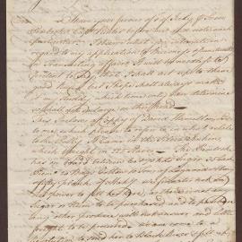 Letter to Richard Meyler Senior from Jeremiah Meyler, Kingston, Jamaica