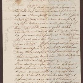 Letter to Richard Meyler Senior from Jeremiah Meyler, Kingston, Jamaica