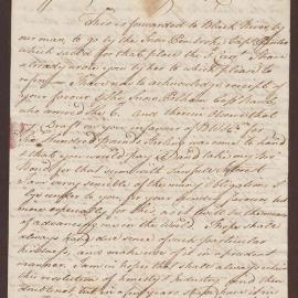 Letter to Richard Meyler Senior from Jeremiah Meyler, Kingston, Jamaica