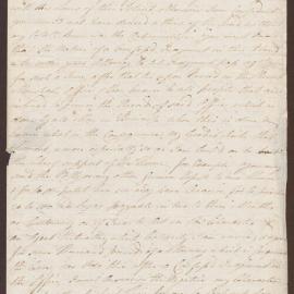 Letter to Richard Meyler Senior from Jeremiah Meyler, Kingston, Jamaica