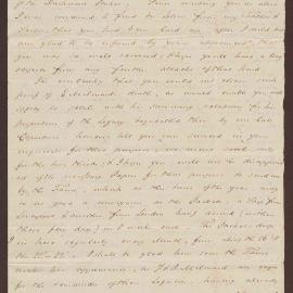 Letter to Lowbridge Bright from David Duncomb, Kingston, Jamaica