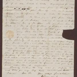 Letter to Lowbridge Bright from David Duncomb, St. Mary's, Jamaica