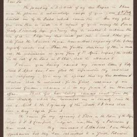 Letter to Lowbridge Bright, Bristol, from David Duncomb, Muff Castle, St. Andrews, Jamaica