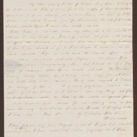 Letter to Lowbridge Bright, Bristol, from David Duncomb, Kingston, Jamaica