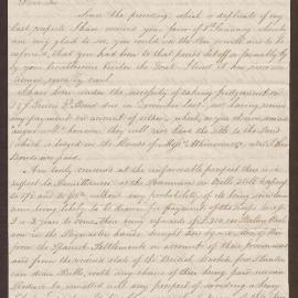 Letter to Lowbridge Bright, Bristol, from David Duncomb, St. Andrews, Jamaica