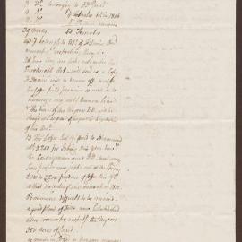 Abstracts of letters written by J. C. Pownall