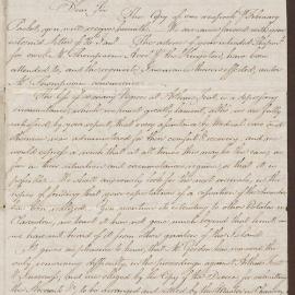 Letter to Samuel Queneborough, Jamaica, from Lowbridge and Richard Bright, Bristol