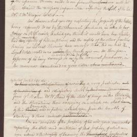 Copies of two letters (i) to The Honourable John Shand, Spanish Town, Jamaica, from Lowbridge and Richard Bright, Bristol and (ii) to William Shand, Clarendon, Jamaica, from Lowbridge and Richard Bright, Bristol