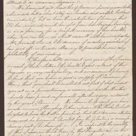 Letter to William Shand, Clarendon, Jamaica, from Lowbridge and Richard Bright, Bristol