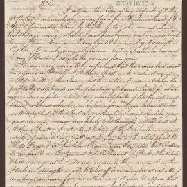 Letter to James Corne Pownall, Jamaica from Richard Bright, Bristol