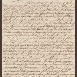 Letter to James Corne Pownall, Jamaica from Richard Bright, Bristol