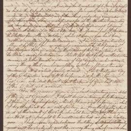 Two letters to James Corne Pownall, Jamaica from Richard Bright, Bristol