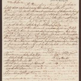 Two letters to James Corne Pownall, Jamaica from Richard Bright, Bristol